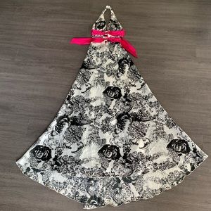 Long Multicolored Gown